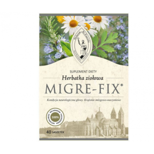 Herbarium Św. Franciszka Herbatka Migre-Fix 40 saszetek - Studio Zielarskie