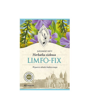 Herbarium Św. Franciszka Herbatka Limfo-Fix 40 saszetek - Studio Zielarskie