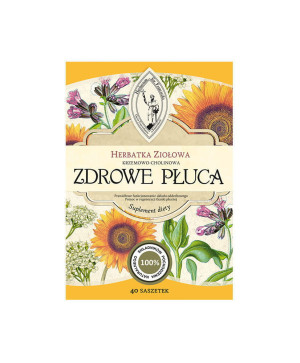 Herbarium Św. Franciszka Herbatka Zdrowe płuca 40 saszetek - Studio Zielarskie