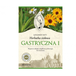 Zioła na jelita. Herbarium Św. Franciszka Herbatka Gastryczna I 20 saszetek