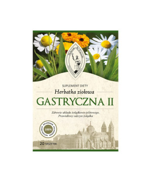 Herbarium Św. Franciszka Herbatka Gastryczna II 20 saszetek - Studio Zielarskie