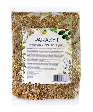 Zioła na oczyszczenie. Zioła do kąpieli Parazyt 300g - Herbarium Św. Franciszka