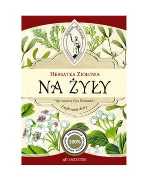 Herbarium Św. Franciszka Herbatka Na żyły 40 saszetek - Studio Zielarskie