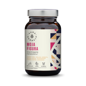 AURA HERBALS Moja Figura. Wspomaganie metabolizmu 60 kapsułek - Studio Zielarskie
