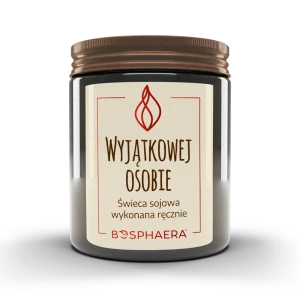 BOSPHAERA Świeca Wyjątkowej osobie 190g - Studio Zielarskie