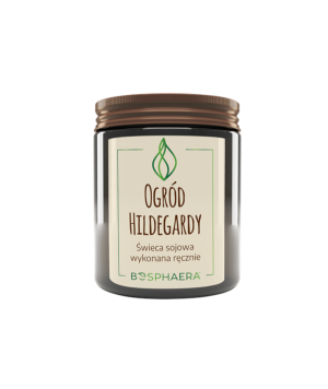BOSPHAERA Świeca Ogród Hildegardy 190g - Studio Zielarskie