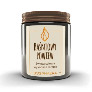 BOSPHAERA Świeca Baśniowy powiew 190g - Studio Zielarskie
