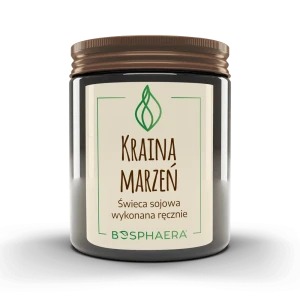 BOSPHAERA Świeca Kraina Marzeń 190g - Studio Zielarskie