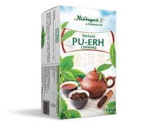 Herbapol Kraków Pu-Erh Czerwona 100g - Studio Zielarskie