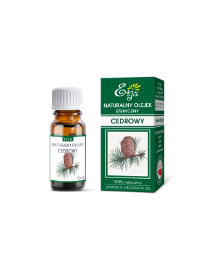 ETJA Olejek cedrowy 10ml - Studio Zielarskie
