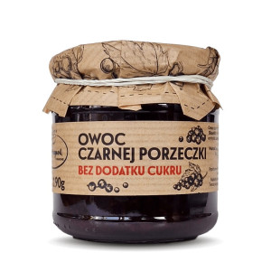 Herbapol Kraków Konfitura owoc czarnej porzeczki 190g - Studio Zielarskie