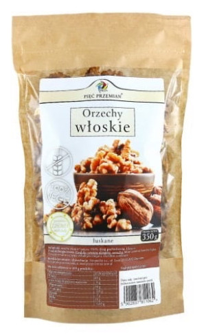 PIĘĆ PRZEMIAN Orzechy włoskie 350g - Studio Zielarskie