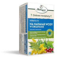 Herbapol Kraków Na nadmiar wody w organizmie 20 saszetek - Studio Zielarskie