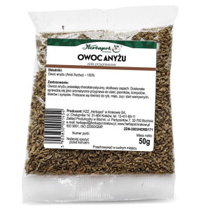 Herbapol Kraków Owoc Anyżu 50g - Studio Zielarskie