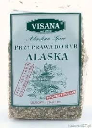 VISANA Przyprawa do ryb Alaska 55g - Studio Zielarskie