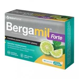Xenico Bergamil Forte 30 kapsułek - Studio Zielarskie