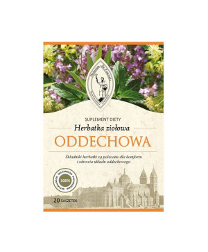 Herbarium św. Franciszka Herbatka Oddechowa 20 saszetek - Studio Zielarskie
