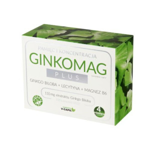 Xenico Ginkomag Plus 120 kapsułek - Studio Zielarskie