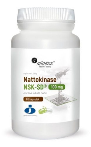 ALINESS Nattokinase NSK-SD® 60 kapsułek - Studio Zielarskie