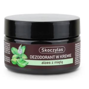 SKOCZYLAS Dezodorant w kremie aloes z miętą 60ml - Studio Zielarskie