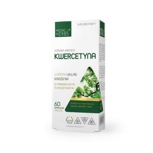 Medica Herbs Kwercetyna 60 kapsułki - Studio Zielarskie
