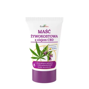 GORVITA Maść Żywokostowa z olejem z konopi siewnych 140ml - Studio Zielarskie