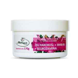 Herbapol Kraków Żel Hakorośl + Imbir + Glukozamina 170g - Studio Zielarskie