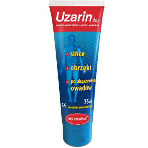 Nes Pharma UZARIN żel 75ml - Studio Zielarskie