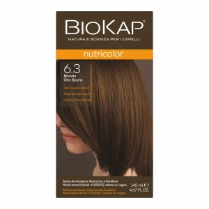 BIOKAP N. 6.3 Ciemny Złoty Blond - Studio Zielarskie
