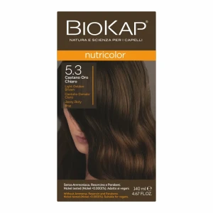 BIOKAP NUTRICOLOR 5.3 Jasny Złoty Brąz - Studio Zielarskie