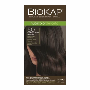 BIOKAP NUTRICOLOR DELICATO 5.0 Jasny Naturalny Kasztan - Studio Zielarskie