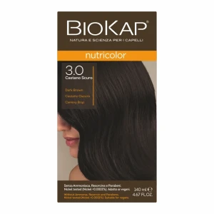 BIOKAP NUTRICOLOR 3.0 Ciemny Brąz 140ml - Studio Zielarskie