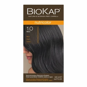BIOKAP NUTRICOLOR 1.0 Czarny 140 ml - Studio Zielarskie