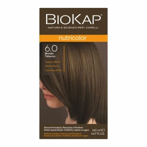 BIOKAP NUTRICOLOR 6.0 Tytoniowy Blond - Studio Zielarskie