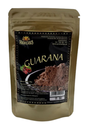 Proherbis Guarana mielona 50g - Studio Zielarskie