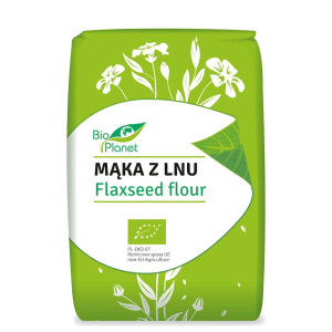 BIO PLANET Mąka z lnu Bio 400g - Studio Zielarskie