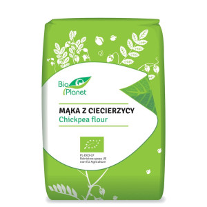 BIO PLANET Mąka z ciecierzycy Bio 400g - Studio Zielarskie