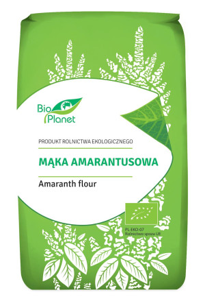 BIO PLANET Mąka amarantusowa Bio 400g - Studio Zielarskie