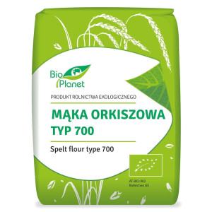 BIO PLANET Mąka orkiszowa chlebowa typ 700 Bio 1kg - Studio Zielarskie