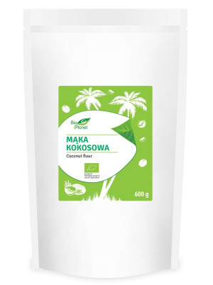BIO PLANET Mąka kokosowa Bio 600g - Studio Zielarskie