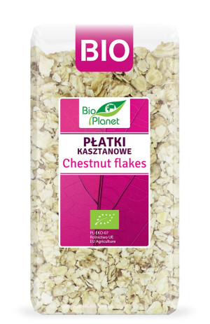 BIO PLANET Płatki kasztanowe Bio 300g - Studio Zielarskie