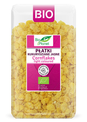 BIO PLANET Płatki kukurydziane Bio 250g - Studio Zielarskie