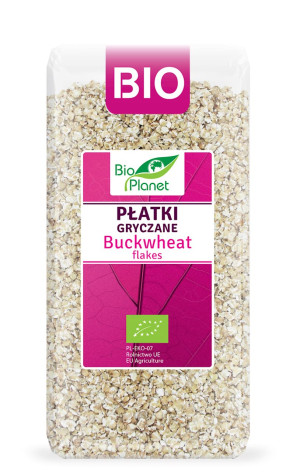 BIO PLANET Płatki gryczane Bio 300g - Studio Zielarskie