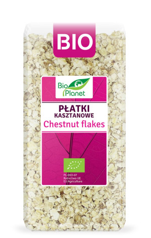 BIO PLANET Płatki kasztanowe Bio 200g - Studio Zielarskie
