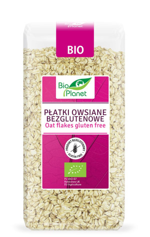 BIO PLANET Płatki owsiane bezglutenowe Bio 300g - Studio Zielarskie