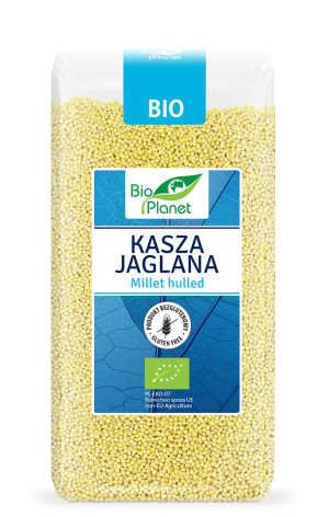 BIO PLANET Kasza jaglana bezglutenowa Bio 400g - Studio Zielarskie