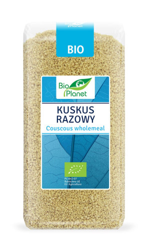 BIO PLANET Kasza kuskus razowy Bio 400g - Studio Zielarskie