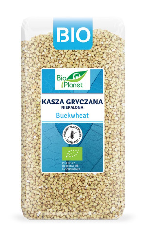 BIO PLANET Kasza gryczana niepalona bezglutenowa Bio 500g - Studio Zielarskie