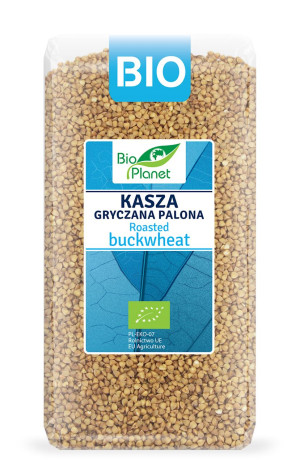 BIO PLANET Kasza gryczana palona Bio 500g - Studio Zielarskie
