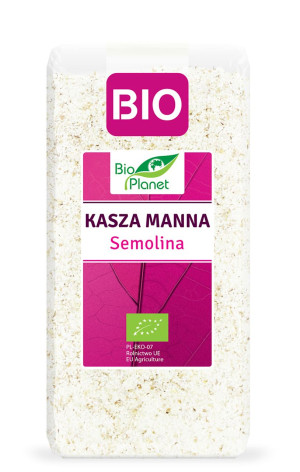 BIO PLANET Kasza manna Bio 500g - Studio Zielarskie